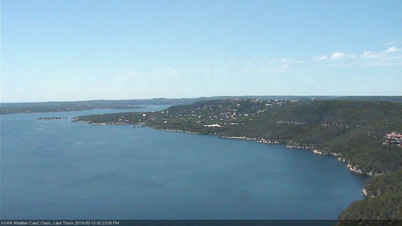 Lake Travis webcam, May 13, 2019 1:25 PM CT
