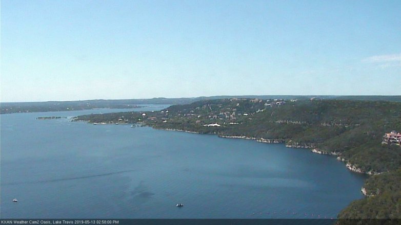 Lake Travis webcam, May 13, 2019 2:00 PM CT