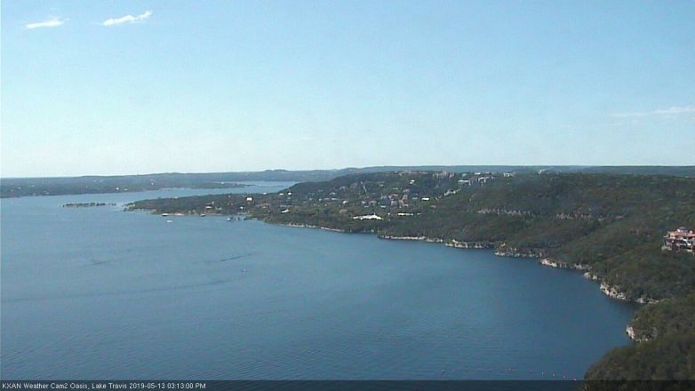 Lake Travis webcam, May 13, 2019 2:15 PM CT