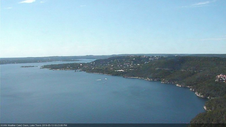 Lake Travis webcam, May 13, 2019 2:25 PM CT