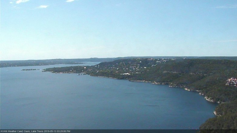 Lake Travis webcam, May 13, 2019 2:30 PM CT
