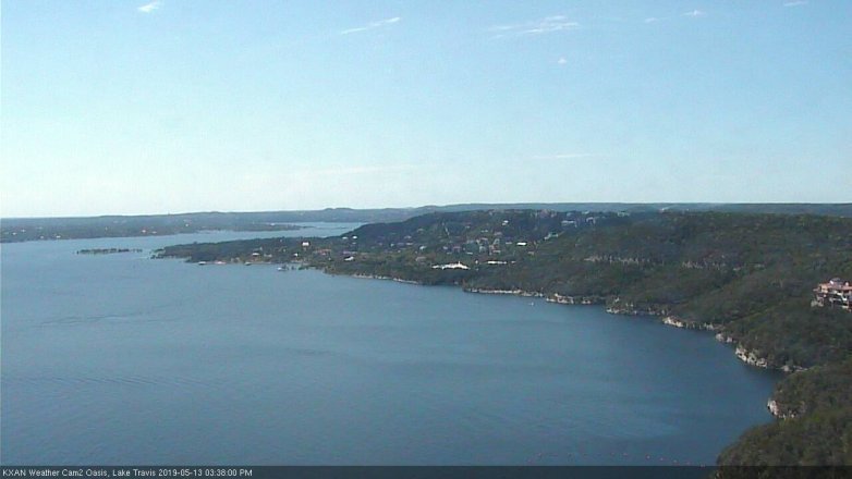 Lake Travis webcam, May 13, 2019 2:40 PM CT