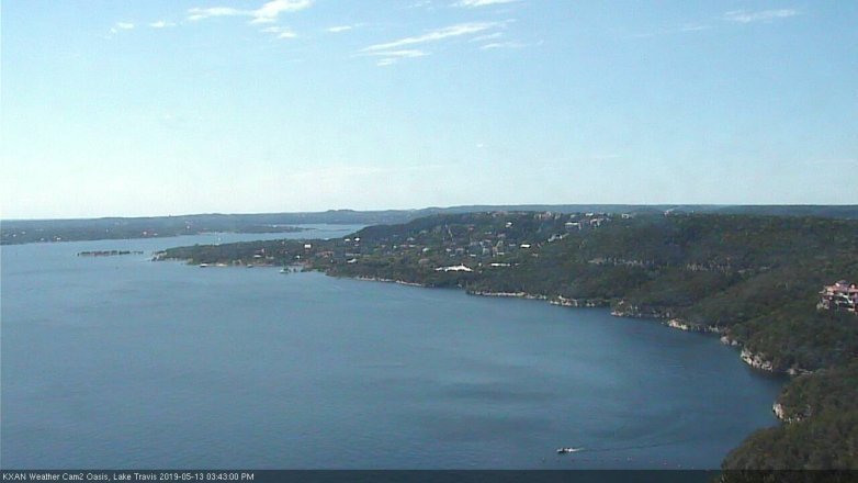 Lake Travis webcam, May 13, 2019 2:45 PM CT