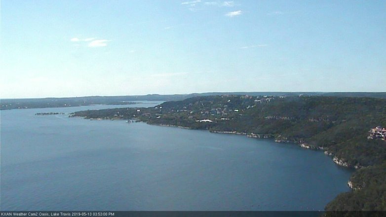 Lake Travis webcam, May 13, 2019 2:55 PM CT