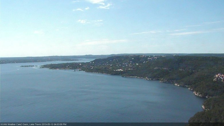 Lake Travis webcam, May 13, 2019 3:05 PM CT