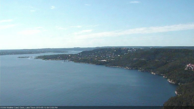 Lake Travis webcam, May 13, 2019 3:15 PM CT