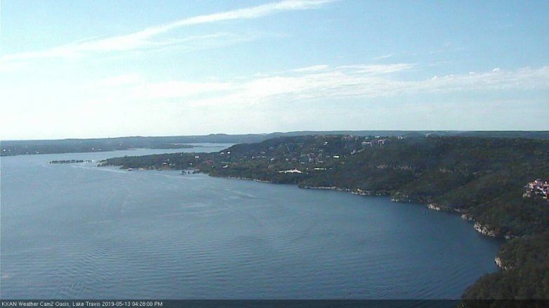 Lake Travis webcam, May 13, 2019 3:30 PM CT