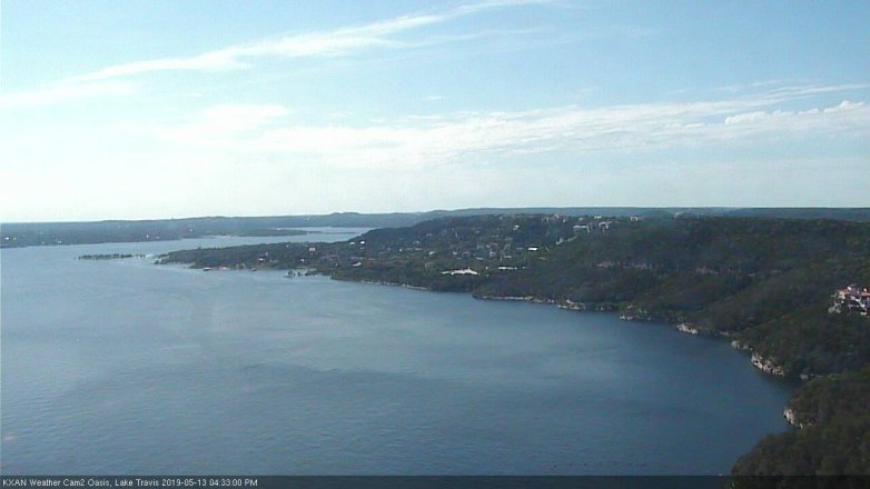 Lake Travis webcam, May 13, 2019 3:35 PM CT
