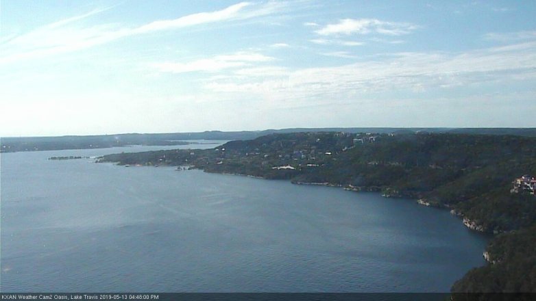 Lake Travis webcam, May 13, 2019 3:50 PM CT