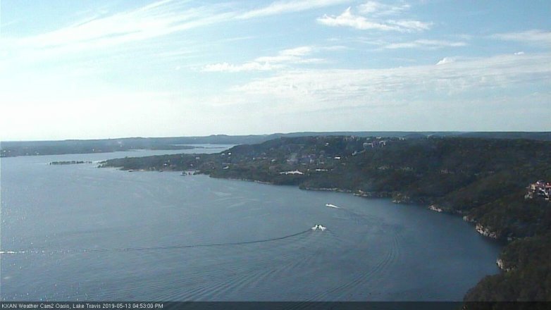 Lake Travis webcam, May 13, 2019 3:55 PM CT