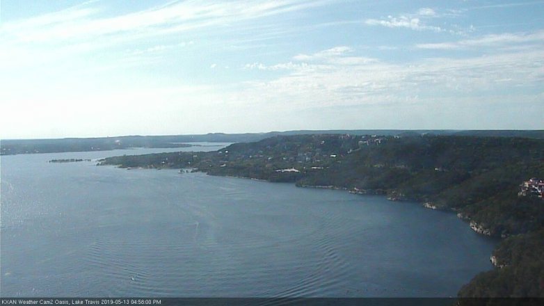 Lake Travis webcam, May 13, 2019 4:00 PM CT