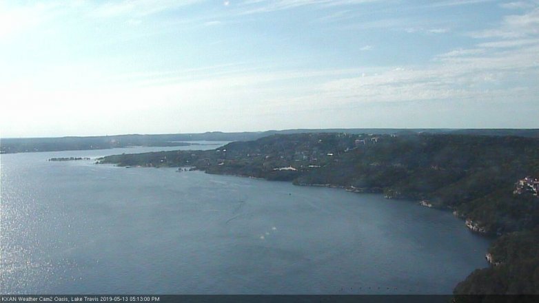 Lake Travis webcam, May 13, 2019 4:15 PM CT