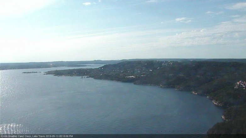 Lake Travis webcam, May 13, 2019 4:20 PM CT