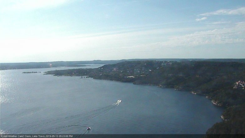Lake Travis webcam, May 13, 2019 4:25 PM CT