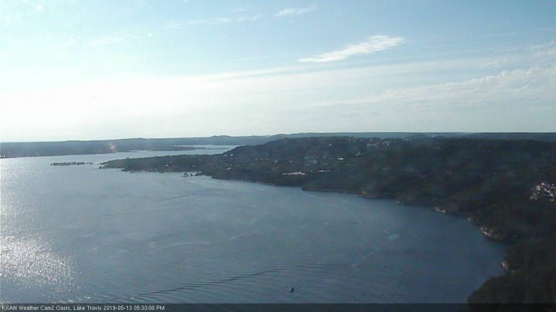 Lake Travis webcam, May 13, 2019 4:35 PM CT