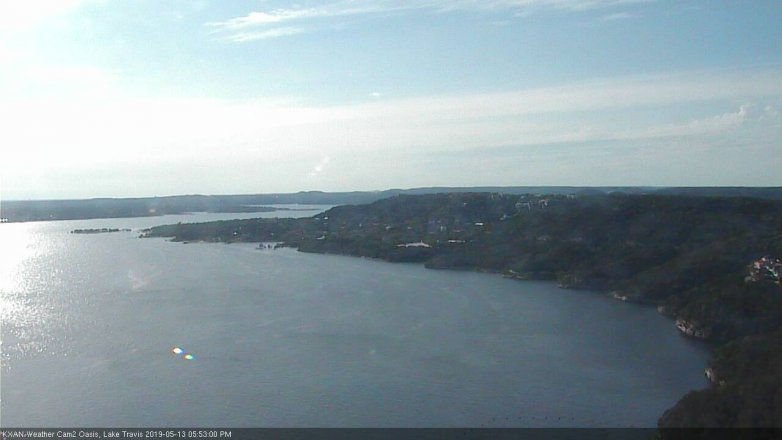 Lake Travis webcam, May 13, 2019 4:55 PM CT