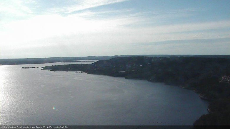 Lake Travis webcam, May 13, 2019 5:10 PM CT