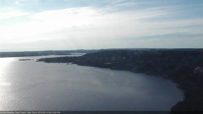 Lake Travis webcam, May 13, 2019 5:15 PM CT