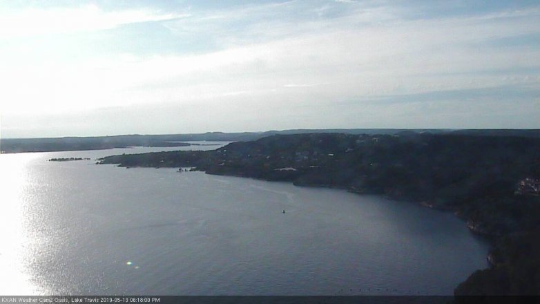 Lake Travis webcam, May 13, 2019 5:20 PM CT