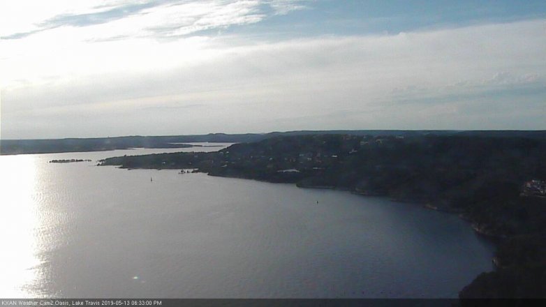 Lake Travis webcam, May 13, 2019 5:35 PM CT