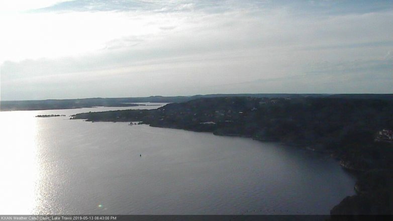 Lake Travis webcam, May 13, 2019 5:45 PM CT