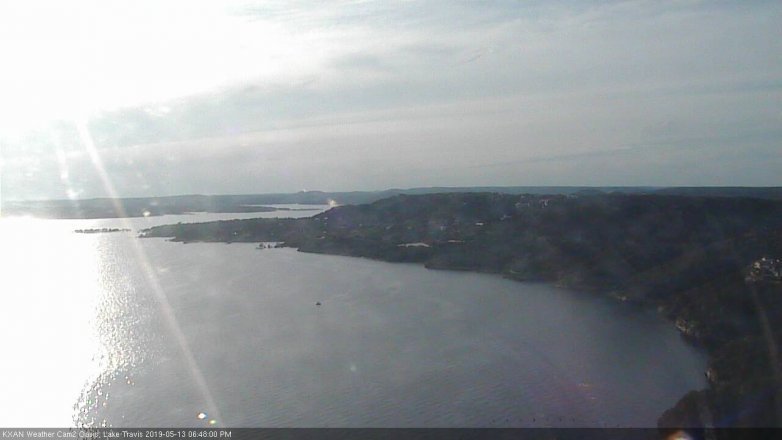 Lake Travis webcam, May 13, 2019 5:50 PM CT