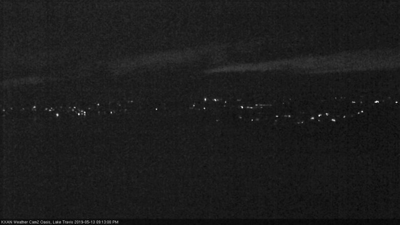 Lake Travis webcam, May 13, 2019 8:15 PM CT