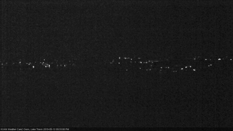 Lake Travis webcam, May 13, 2019 8:35 PM CT