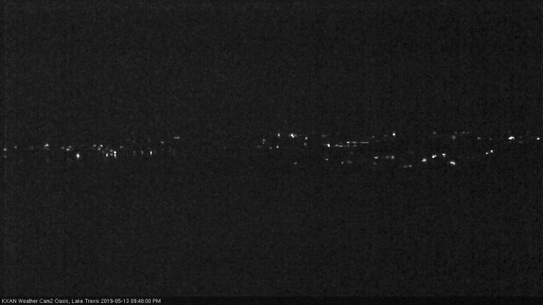 Lake Travis webcam, May 13, 2019 8:50 PM CT