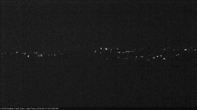 Lake Travis webcam, May 13, 2019 9:15 PM CT
