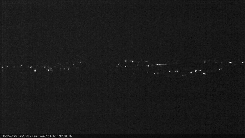 Lake Travis webcam, May 13, 2019 9:20 PM CT