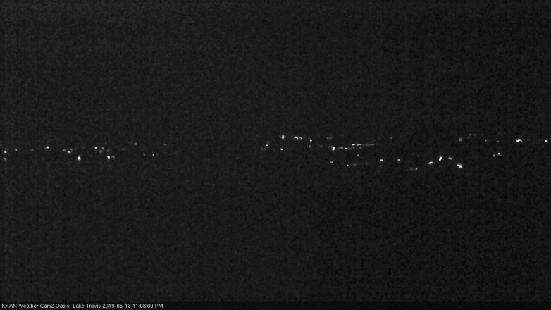 Lake Travis webcam, May 13, 2019 10:10 PM CT