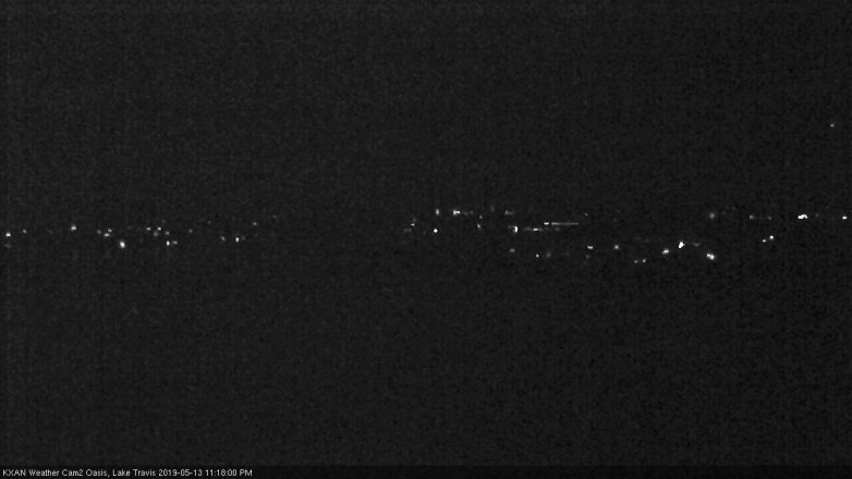 Lake Travis webcam, May 13, 2019 10:20 PM CT