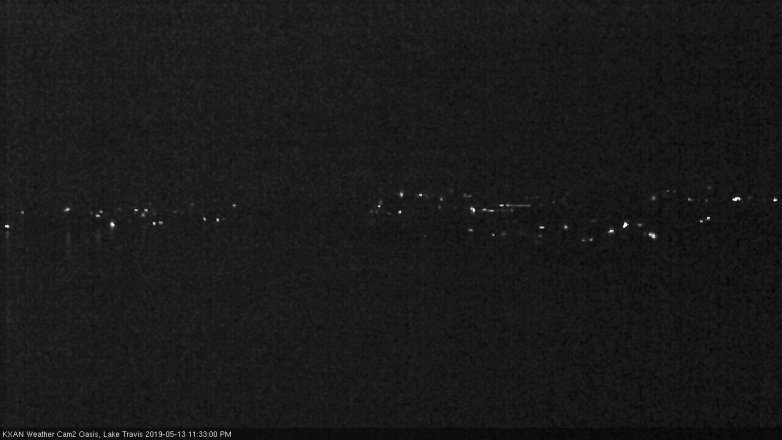 Lake Travis webcam, May 13, 2019 10:35 PM CT