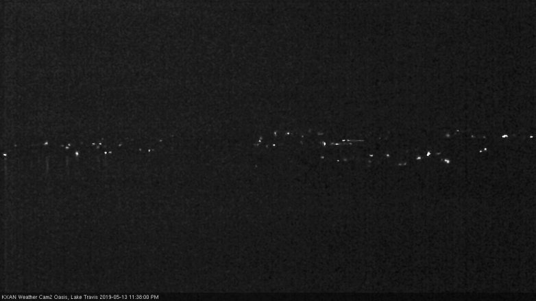 Lake Travis webcam, May 13, 2019 10:40 PM CT