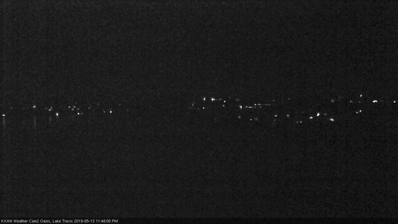 Lake Travis webcam, May 13, 2019 10:50 PM CT