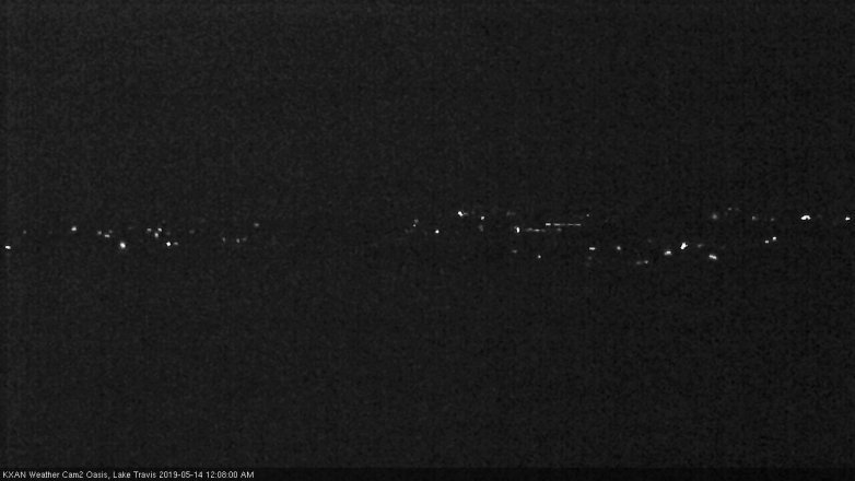 Lake Travis webcam, May 13, 2019 11:10 PM CT
