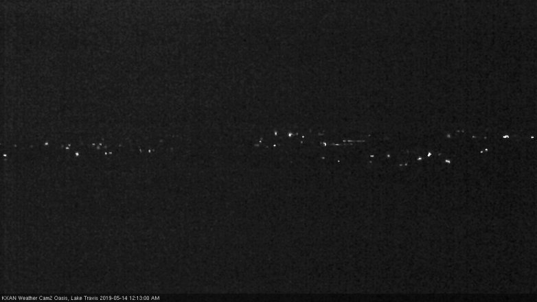 Lake Travis webcam, May 13, 2019 11:15 PM CT