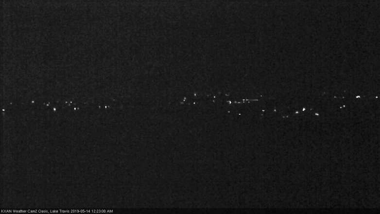 Lake Travis webcam, May 13, 2019 11:25 PM CT
