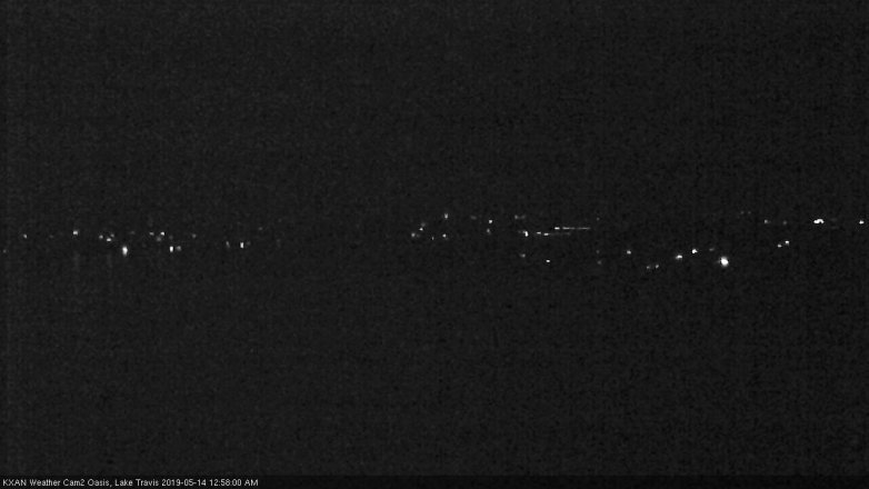 Lake Travis webcam, May 13, 2019 12:00 AM CT