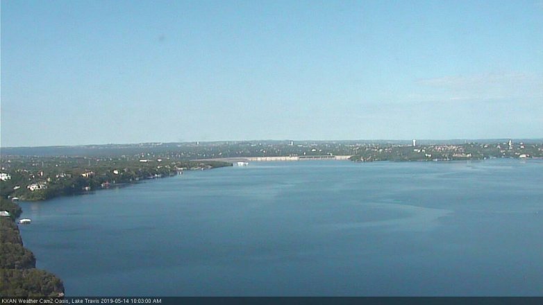 Lake Travis webcam, May 14, 2019 9:05 AM CT