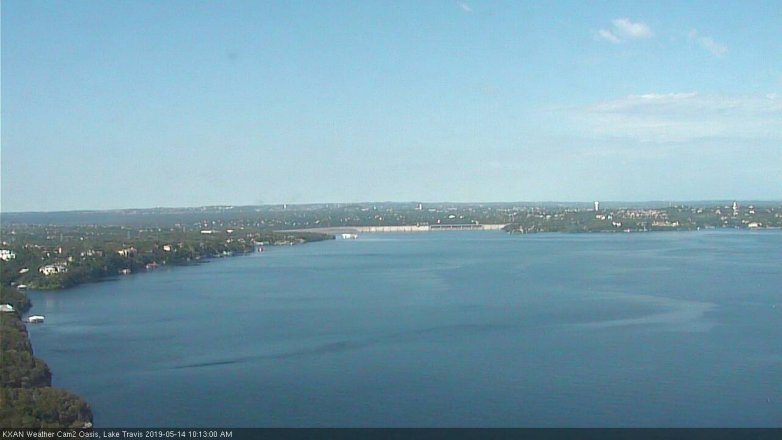 Lake Travis webcam, May 14, 2019 9:15 AM CT