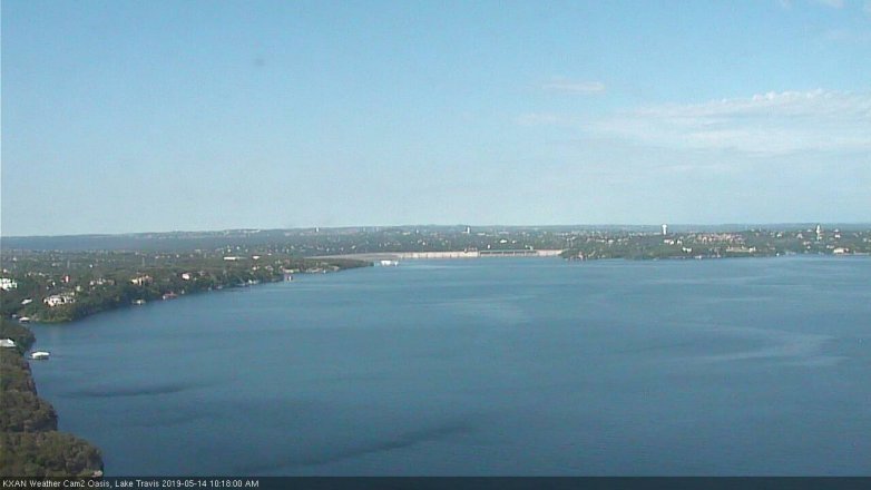 Lake Travis webcam, May 14, 2019 9:20 AM CT