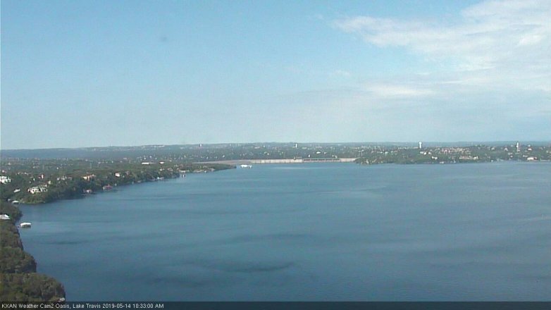 Lake Travis webcam, May 14, 2019 9:35 AM CT