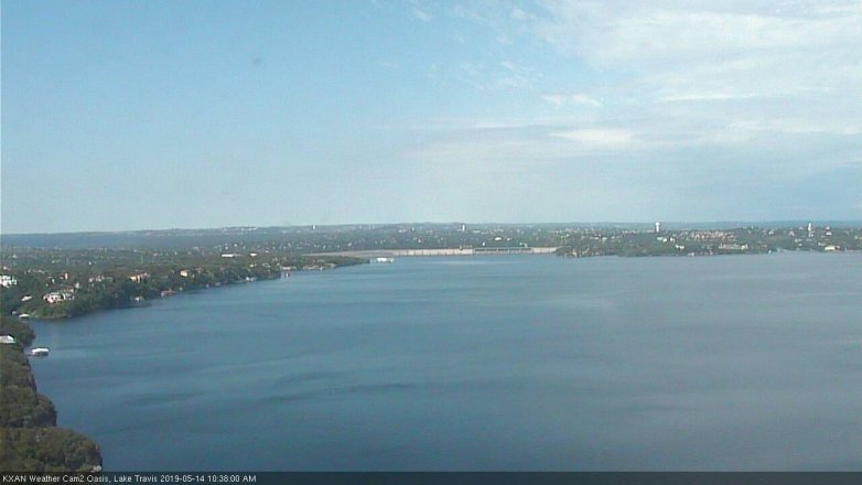 Lake Travis webcam, May 14, 2019 9:40 AM CT