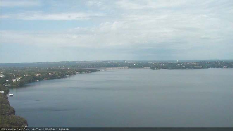 Lake Travis webcam, May 14, 2019 10:05 AM CT