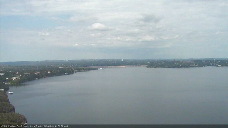 Lake Travis webcam, May 14, 2019 10:10 AM CT