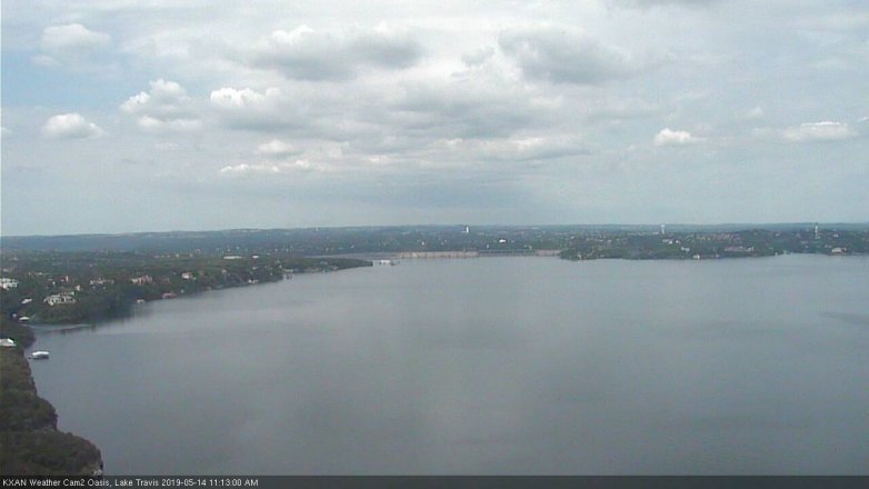 Lake Travis webcam, May 14, 2019 10:15 AM CT