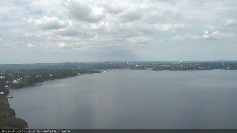 Lake Travis webcam, May 14, 2019 10:20 AM CT