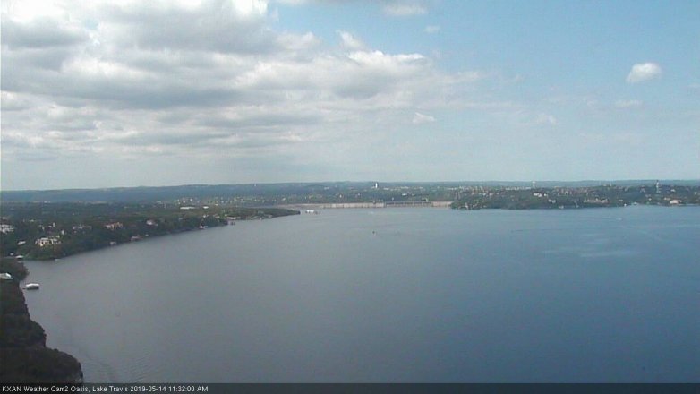 Lake Travis webcam, May 14, 2019 10:35 AM CT